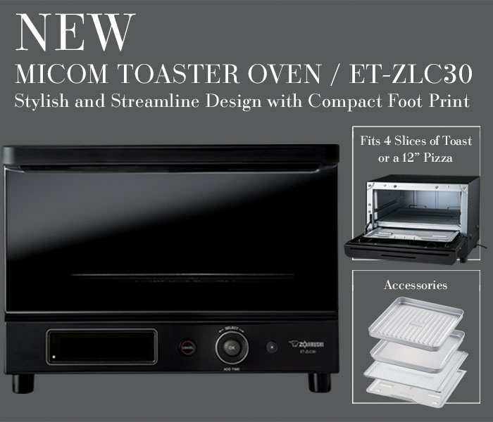 NEW Micom Toaster Oven ET-ZLC30