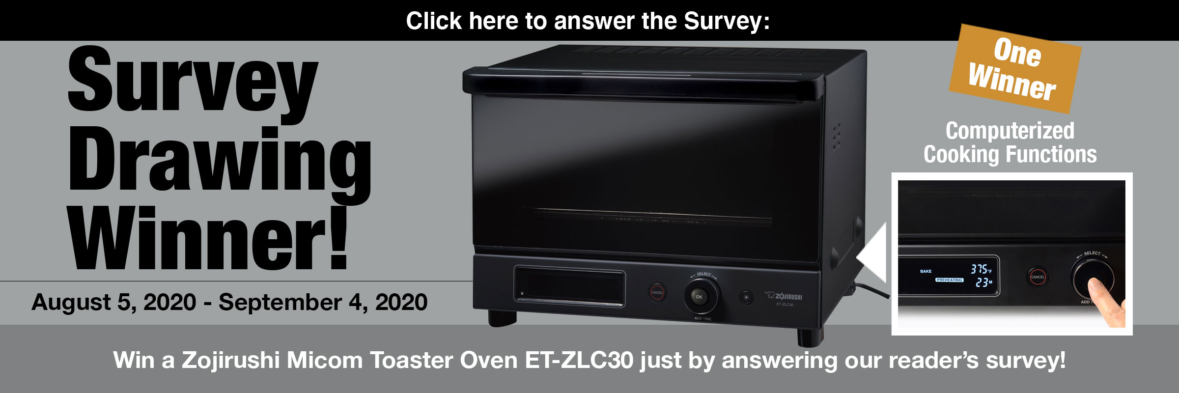 Survey Drawing Winner
