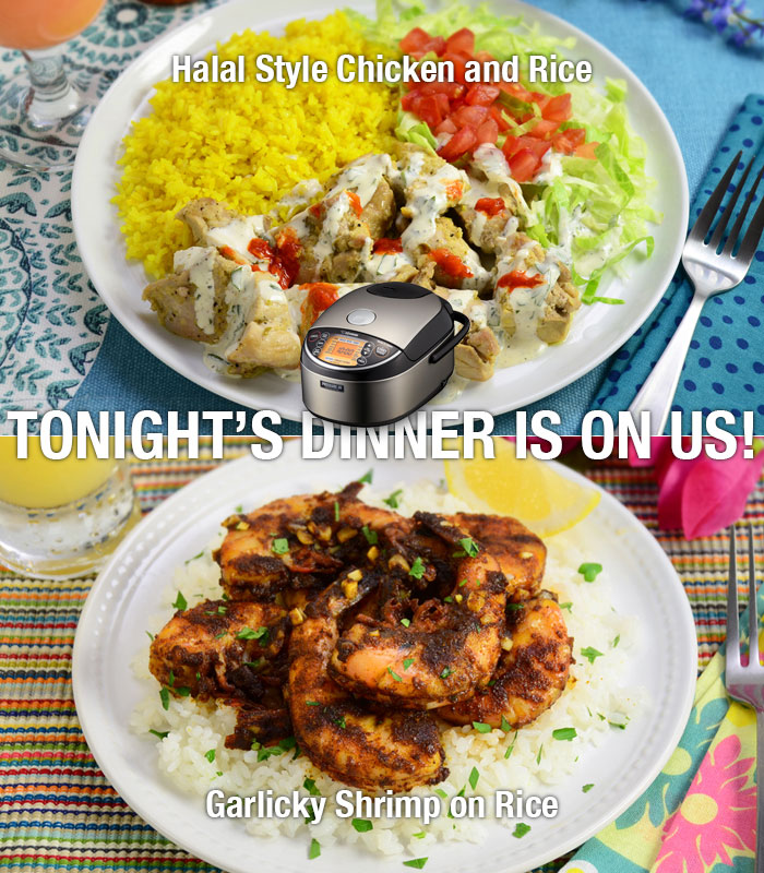 TONIGHT’S DINNER IS ON US!