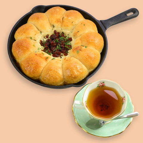 Skillet Bread and British Tea