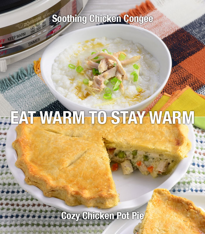 EAT WARM TO STAY WARM