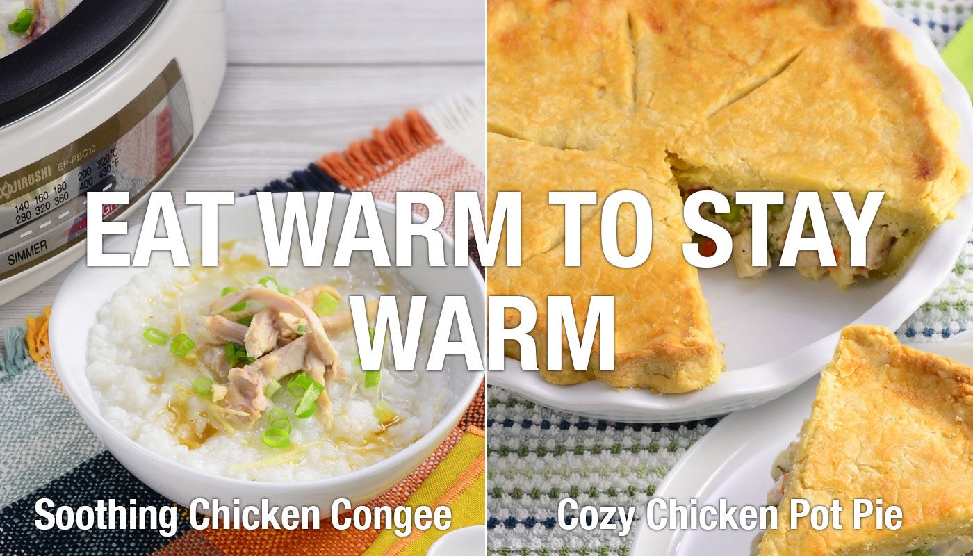 EAT WARM TO STAY WARM