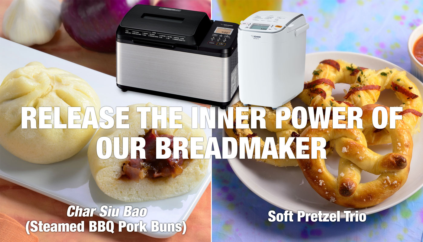 RELEASE THE INNER POWER OF OUR BREADMAKER