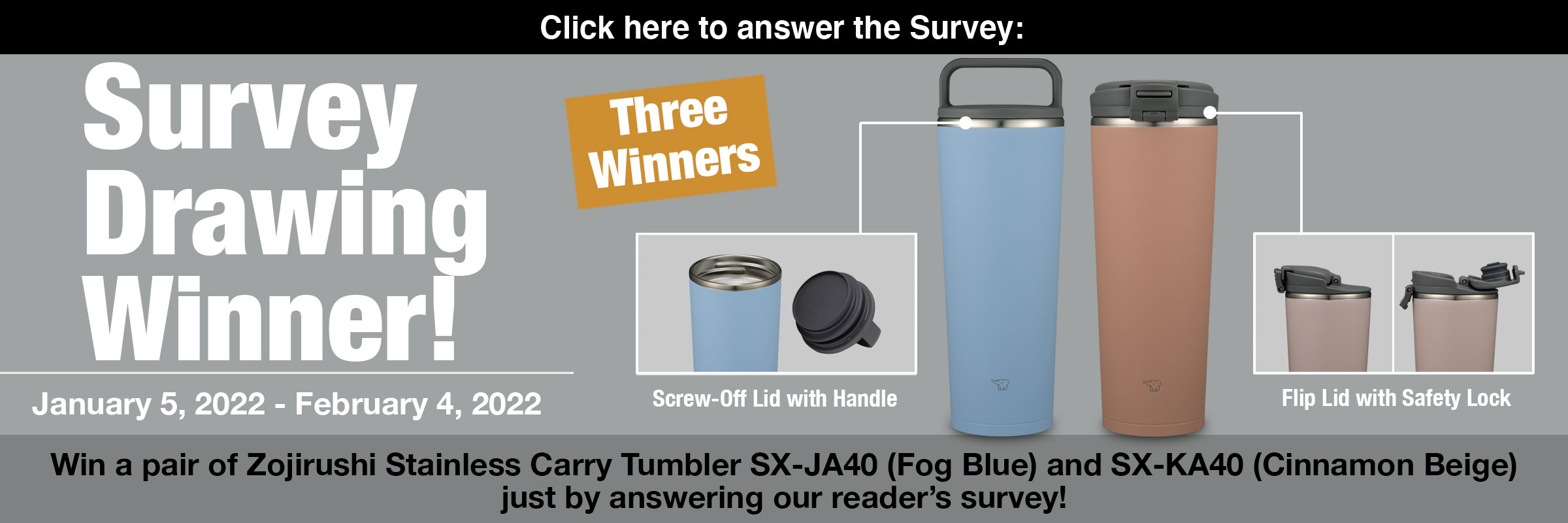 Survey Drawing Winner