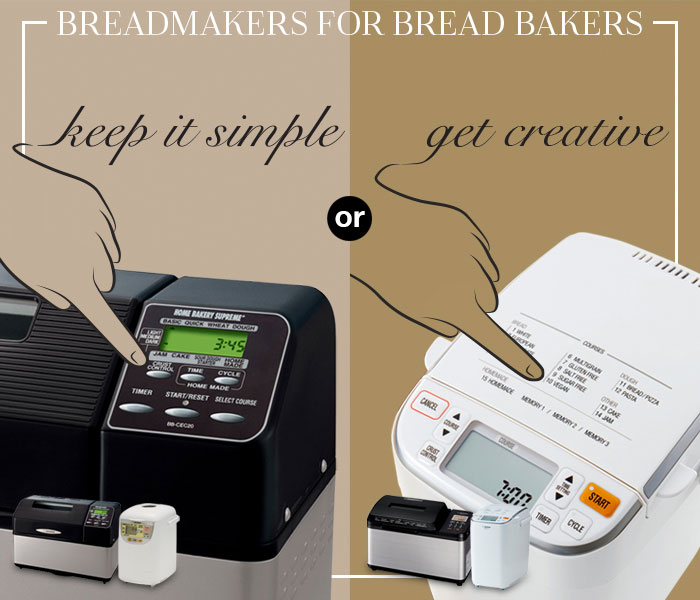 Breadmakers For Bread Bakers