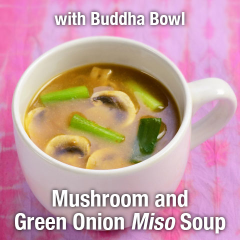 Mushroom and Green Onion Miso Soup