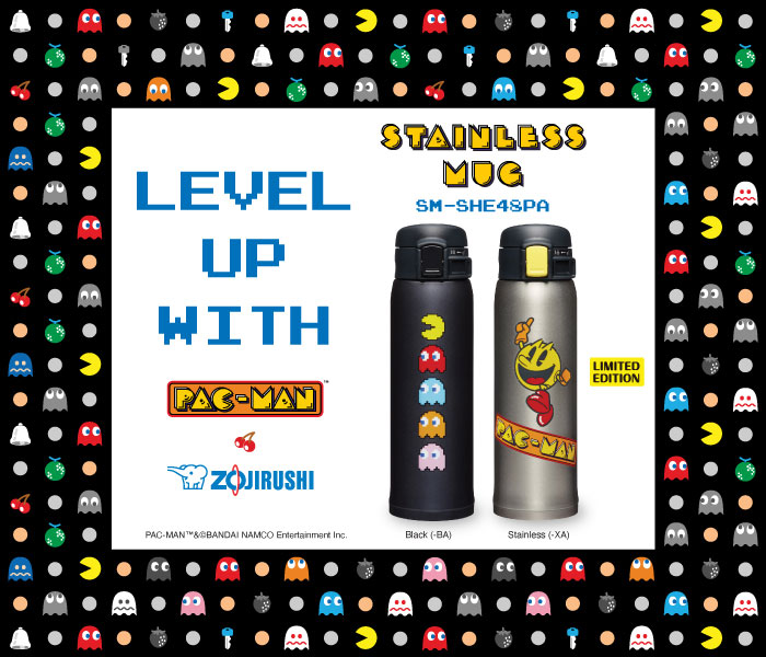 PAC-MAN™ x ZOJIRUSHI Stainless Mug SM-SHE48PA