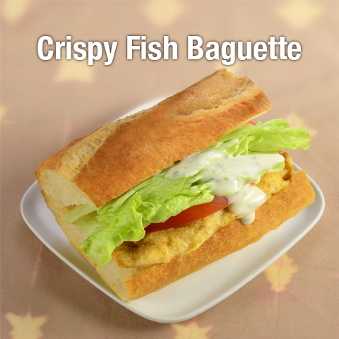Crispy Fish Baguette