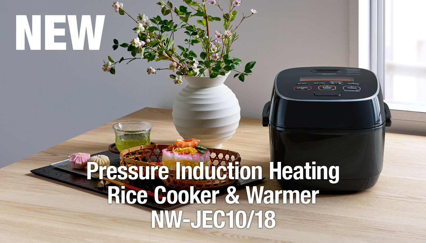 Pressure Induction Heating Rice Cooker & Warmer NW-JEC10/18