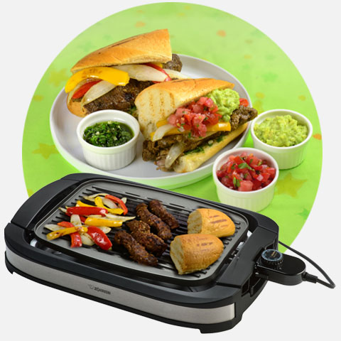  Zojirushi EB-DLC10 Indoor Electric Grill : Patio, Lawn