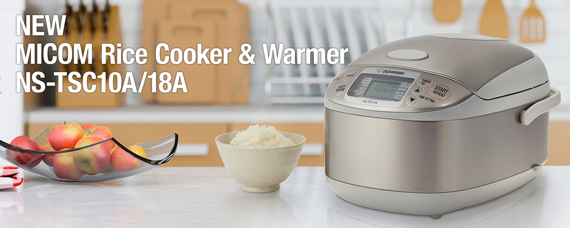 MICOM Rice Cooker & Warmer / NS-TSC10A/18A