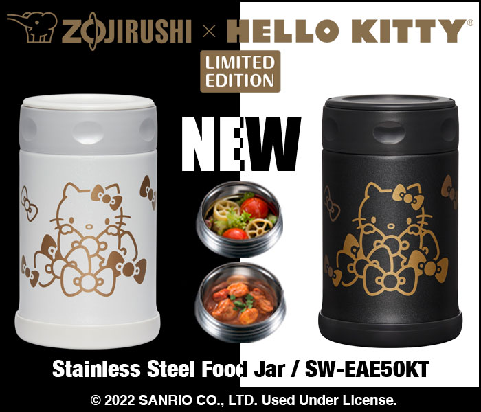 ZOJIRUSHI x HELLO KITTY® Stainless Steel Food Jar SW-EAE50KT