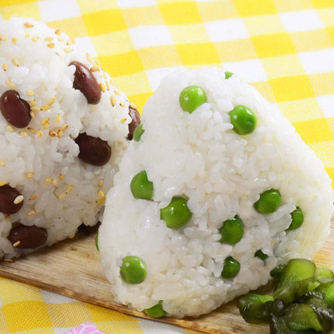 Bean Onigiri Trio