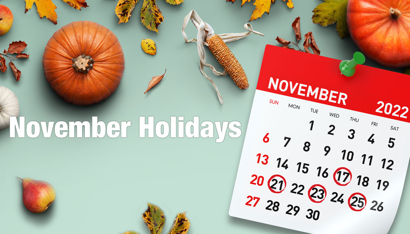 November Holidays