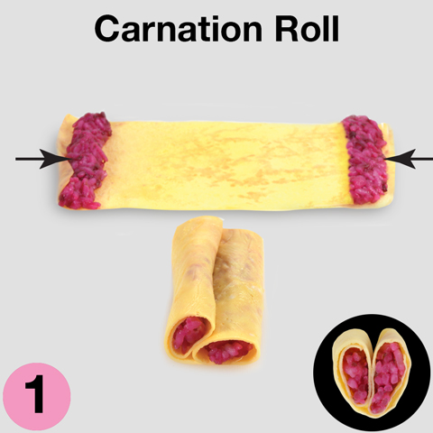 Carnation Roll 1