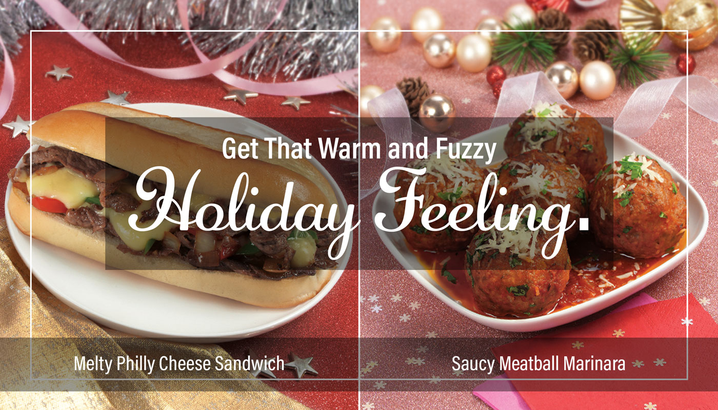 Get that warm and fuzzy holiday feeling