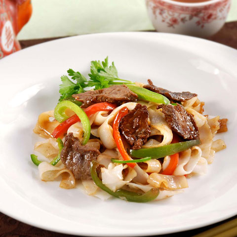 Pepper Beef Chow Fun