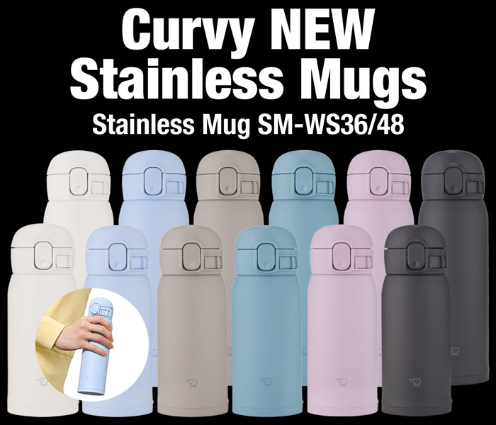 Curvy NEW Stainless Mugs