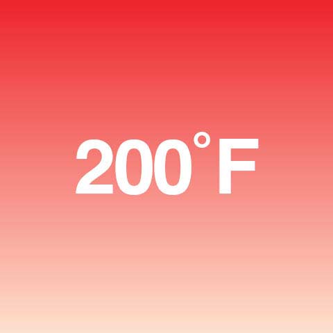 200°F High Brewing Temperature