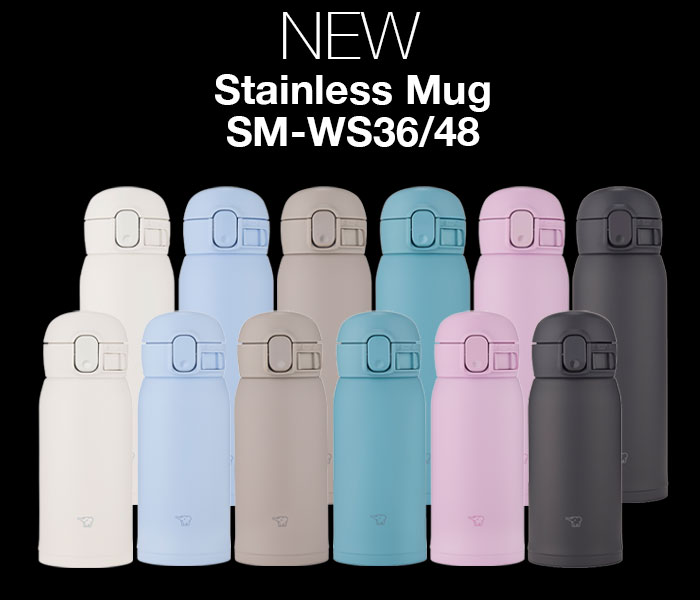 New product, Stainless Mug SM-WS36/48