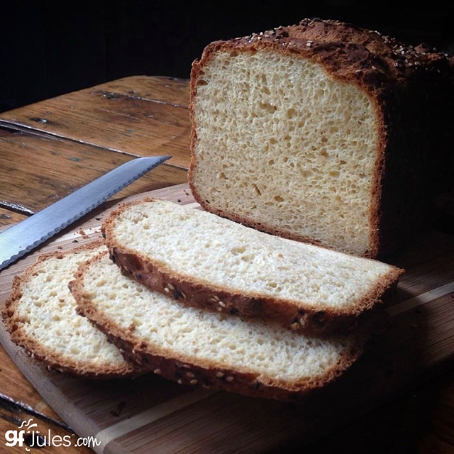 Blog 1 Photo - gfJules bread mix white bread loaf Zojirushi (small)