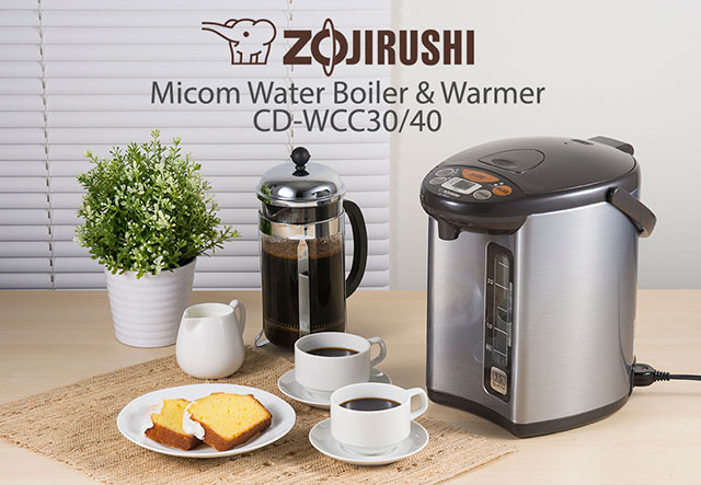 Zojirushi Micom Water Boiler & Warmer CD-WCC30/40