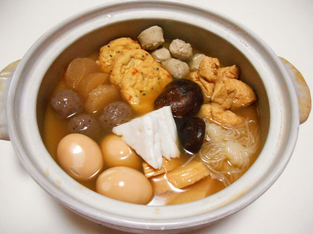 Oden Recipe (Japanese Winter Hot Pot with Vegetables and Fish