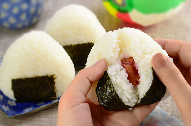 Classically Built Onigiri