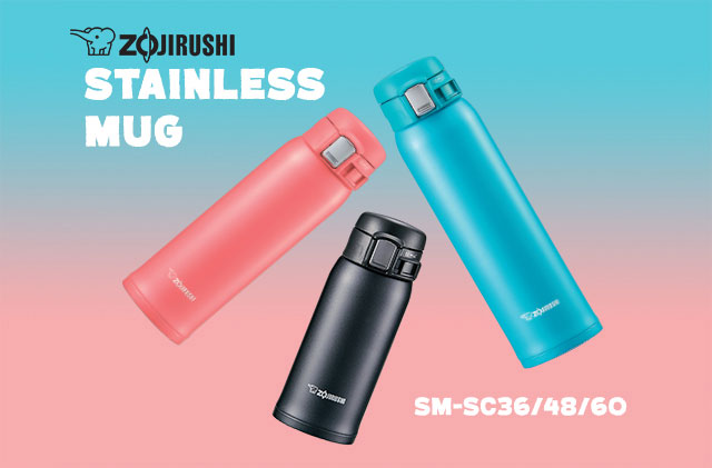 Zojirushi Stainless Mug SM-SC36/48/60 
