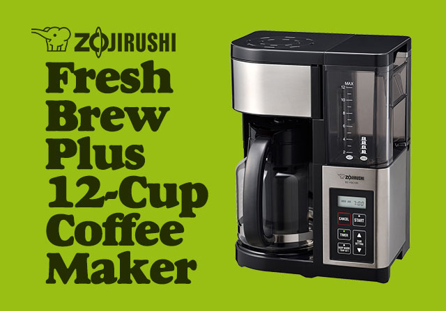 Zojirushi Fresh Brew Plus 10-Cup Coffee Maker | Black