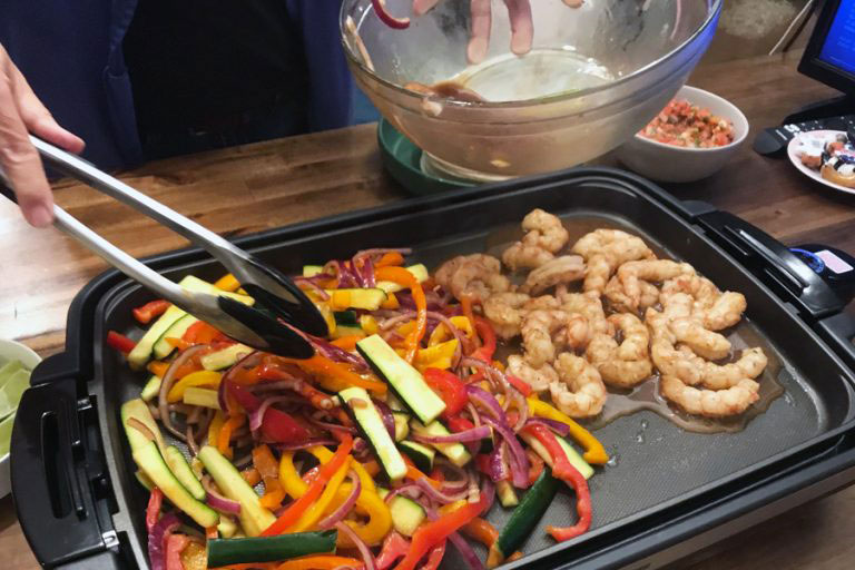 Shrimp Fajitas on the Griddle Zojirushi BlogZojirushi Blog