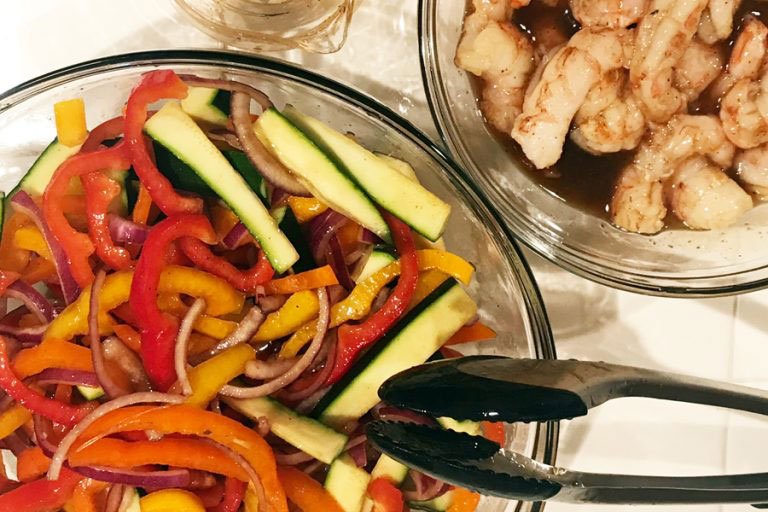 Shrimp Fajitas on the Griddle Zojirushi BlogZojirushi Blog