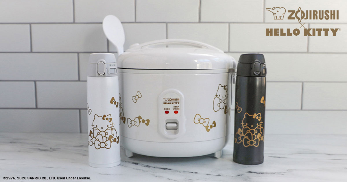 Meet the Newest Members of the Zojirushi Family and July's Product of the  Month: Hello Kitty Rice Cooker and Stainless Mug - Zojirushi BlogZojirushi  Blog