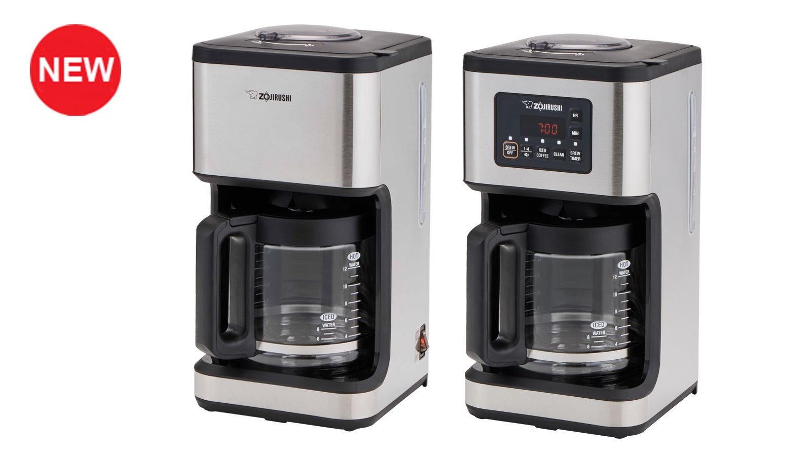 Zojirushi Dome Brew Programmable Coffee Maker (Stainless Black)