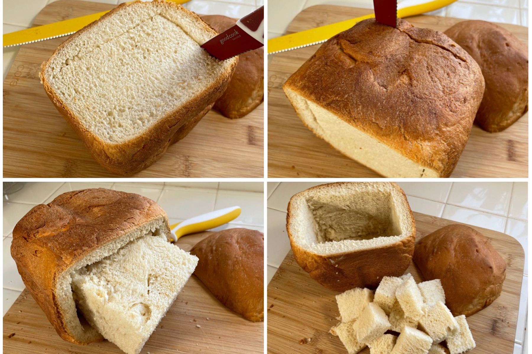 Honey Brick Toast - How To