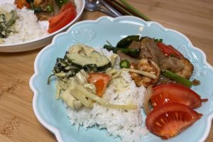 thai food jasmine rice