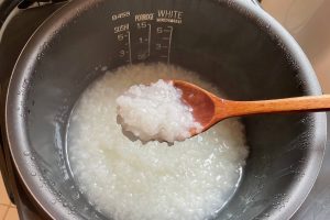 porridge in rice cooker