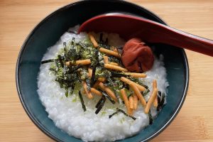 rice gruel meal