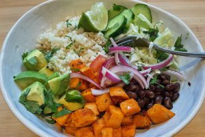 GABA rice Buddha bowl