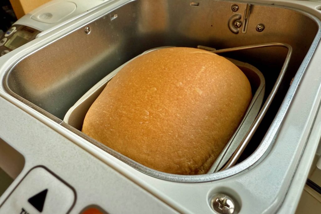 Brioche bread in breadmaker