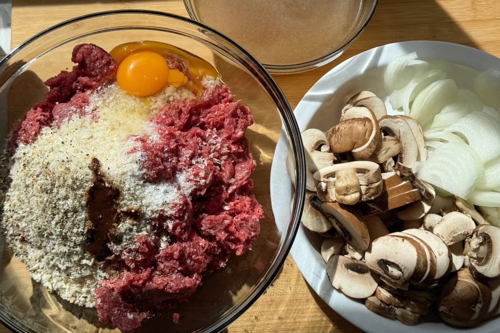 Salisbury steak ingredients