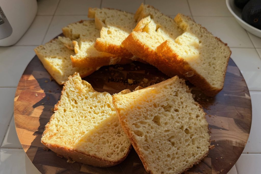 Homemade gluten free bread