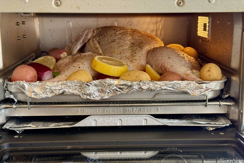 chicken in toaster oven