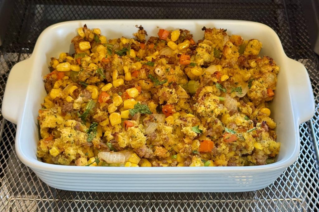 stuffing baked in toaster oven
