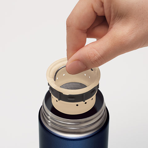 zojirushi thermos with tea filter