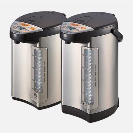 Zojirushi Micom Water Boiler & Warmer - 4.2 qt - Silver/Black