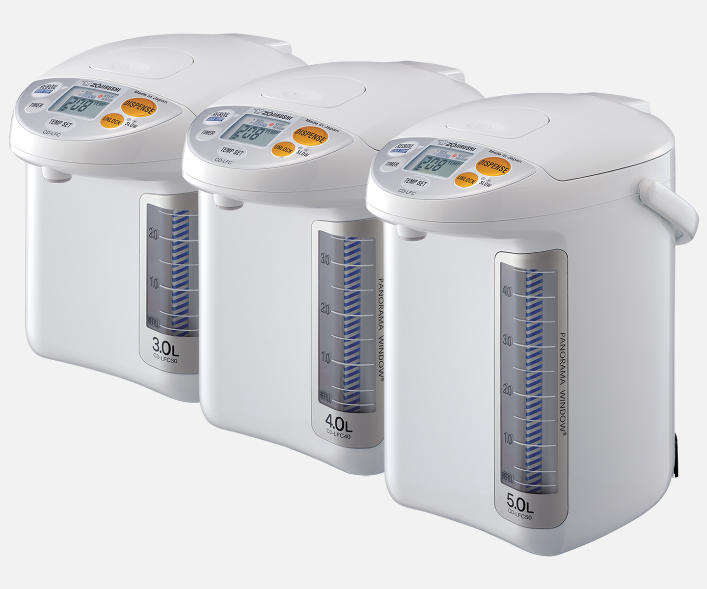 超廣角水量視窗微電腦保溫熱水瓶CD-LFC30/40/50 | Zojirushi.com
