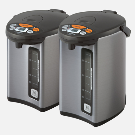 Zojirushi Micom Water Boiler & Warmer - 4.2 qt - Silver/Black