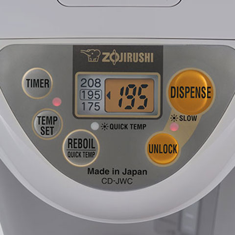 Zojirushi CD-JWC40 Water Boiler & Warmer 135 oz/4 L Nixon Japan 3 Warm  Settings