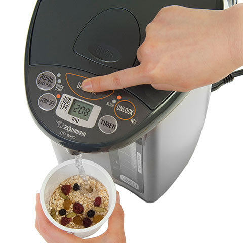 【新品未使用！】Zojirushi CD-WL40-CA自動給湯ポット 4L ヨドバシ.com - 象印 ZOJIRUSHI 電動給湯ポット 4.0L メタリック
